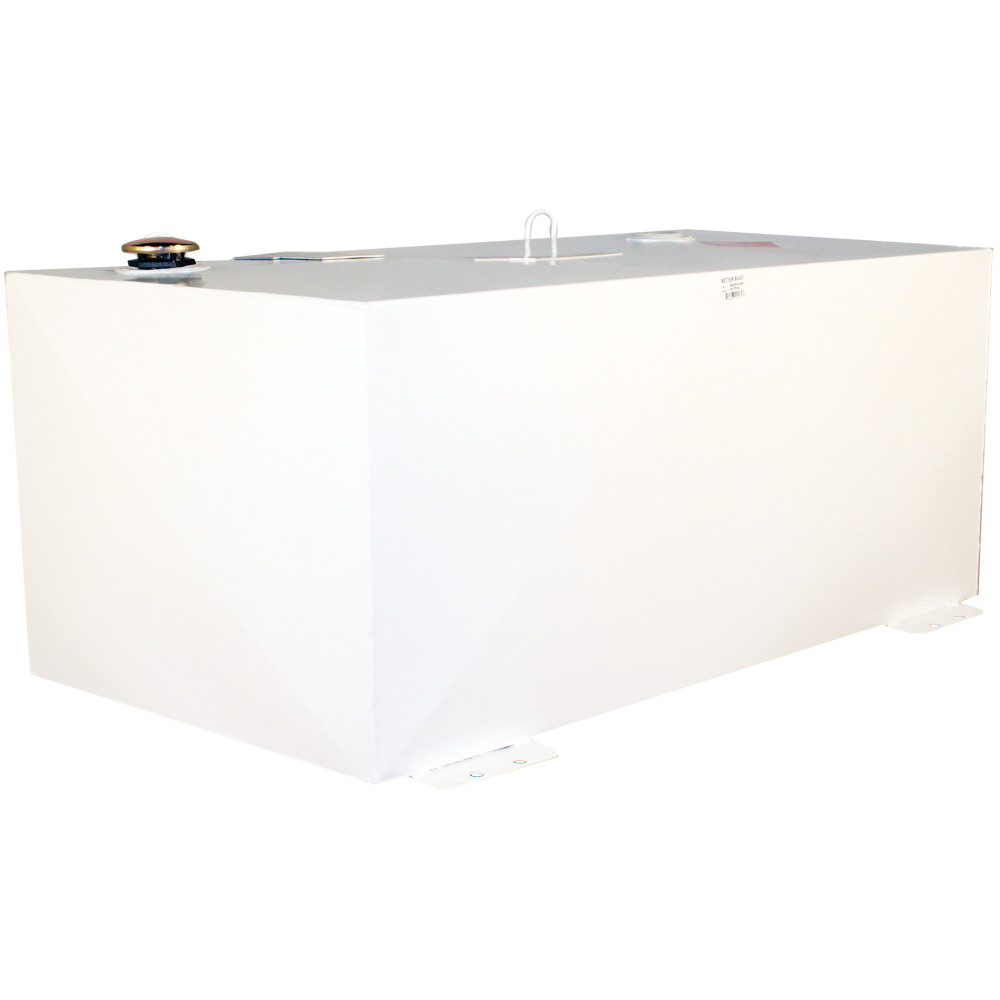 200 Gallon HD Series Rectangle Transfer Tank, STEEL, WHITE - Mycitystee