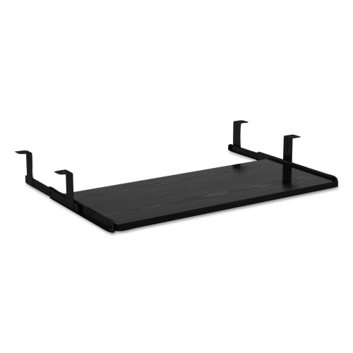 Alera Valencia Series Underdesk Keyboard/Mouse Shelf， 28w x 12d， Black (VA312812BK) - Mycitystee