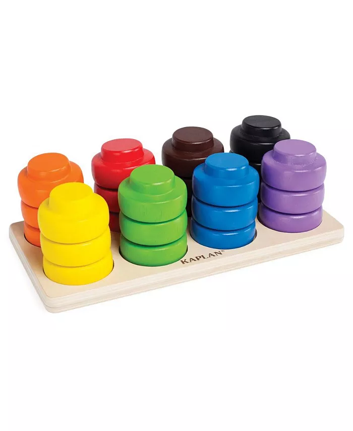 Kaplan Early Learning Toddler Color Stacker - Mycitystee