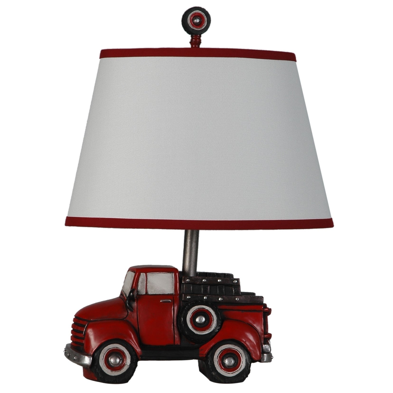 Lamps Per Se 19.5-inch Antique Red Truck - Mycitystee