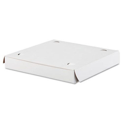 SCT Lock-Corner Pizza Boxes， 10 x 10 x 1 1/2， White， 100/Carton (1409) - Mycitystee