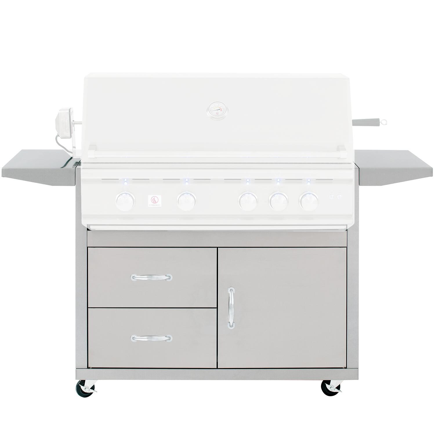 Summerset 38-Inch Deluxe Gas Grill Cart For TRL Gas Grills - Mycitystee