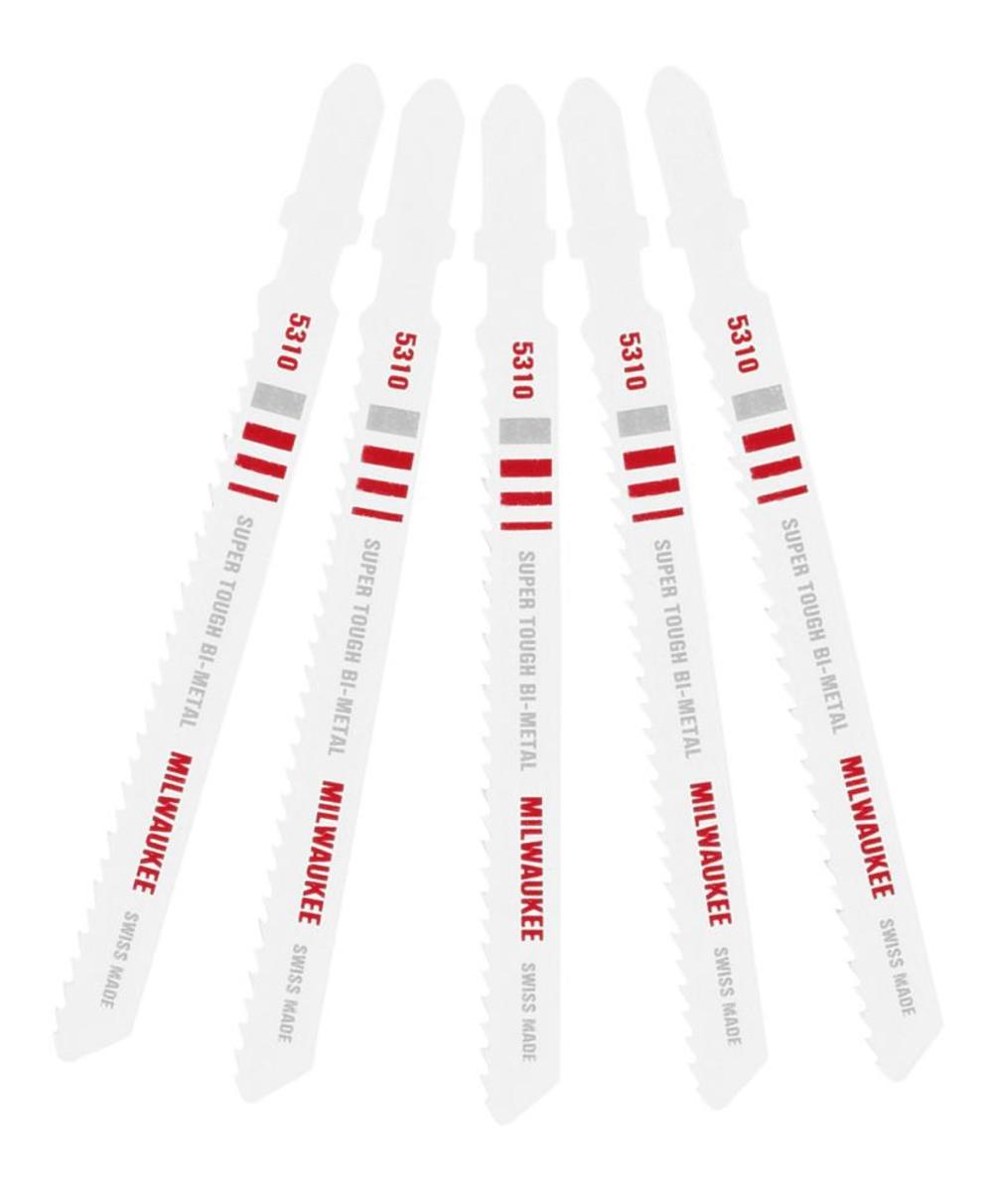 Milwaukee 3 in. 14 TPI High Speed Steel Jig Saw Blade 5PK 48-42-5101 from Milwaukee - Mycitystee