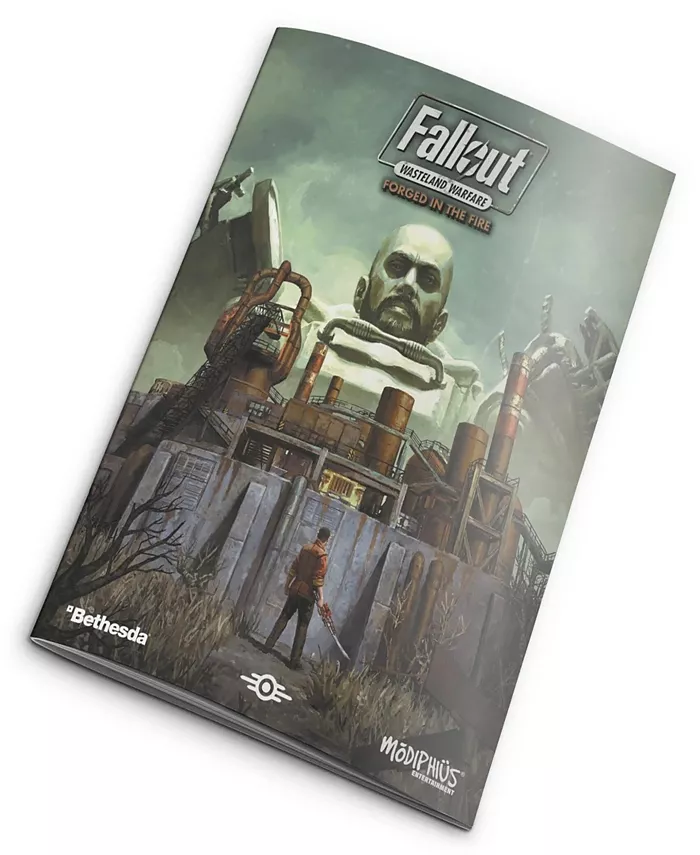 Fallout Wasteland Warfare Accessories - Forged In The Fire Rules Expansion Game - Mycitystee