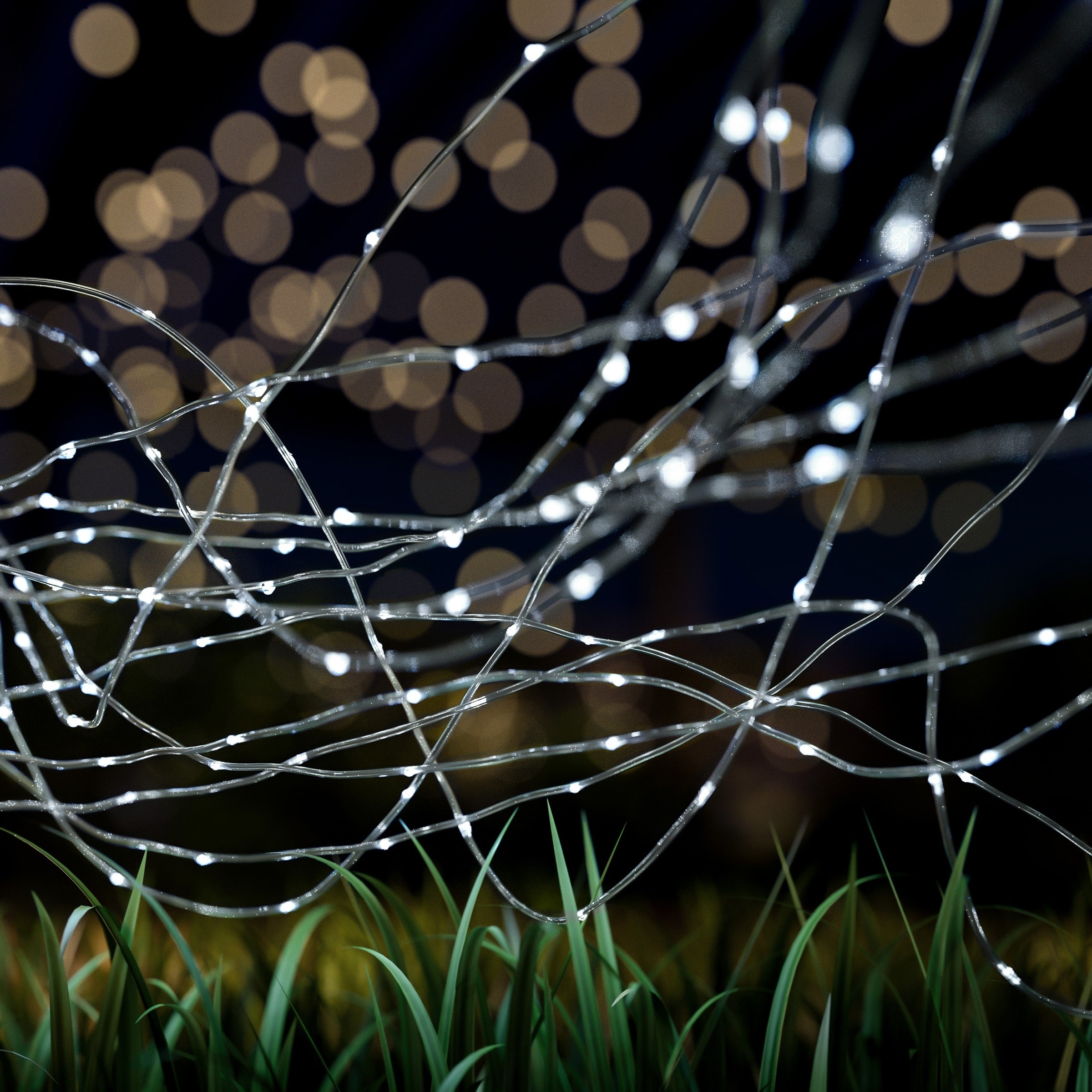 Starry Solar String Lights Cool White Fairy LED Lights Pure Garden Shopping - The Best Deals on String Lights | 29528216 - Mycitystee