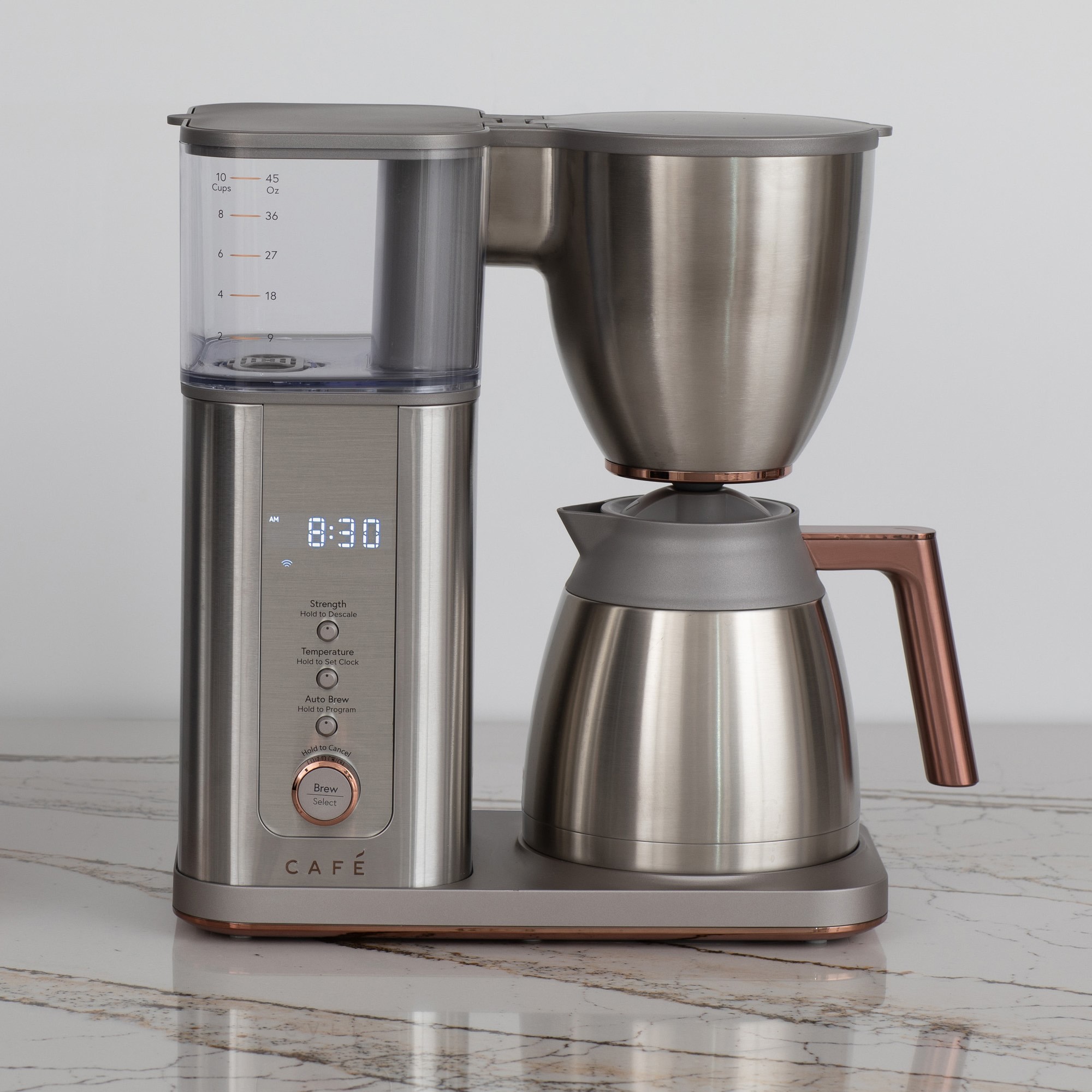 Café Specialty Drip Coffee Maker， Stainless-Steel - Mycitystee