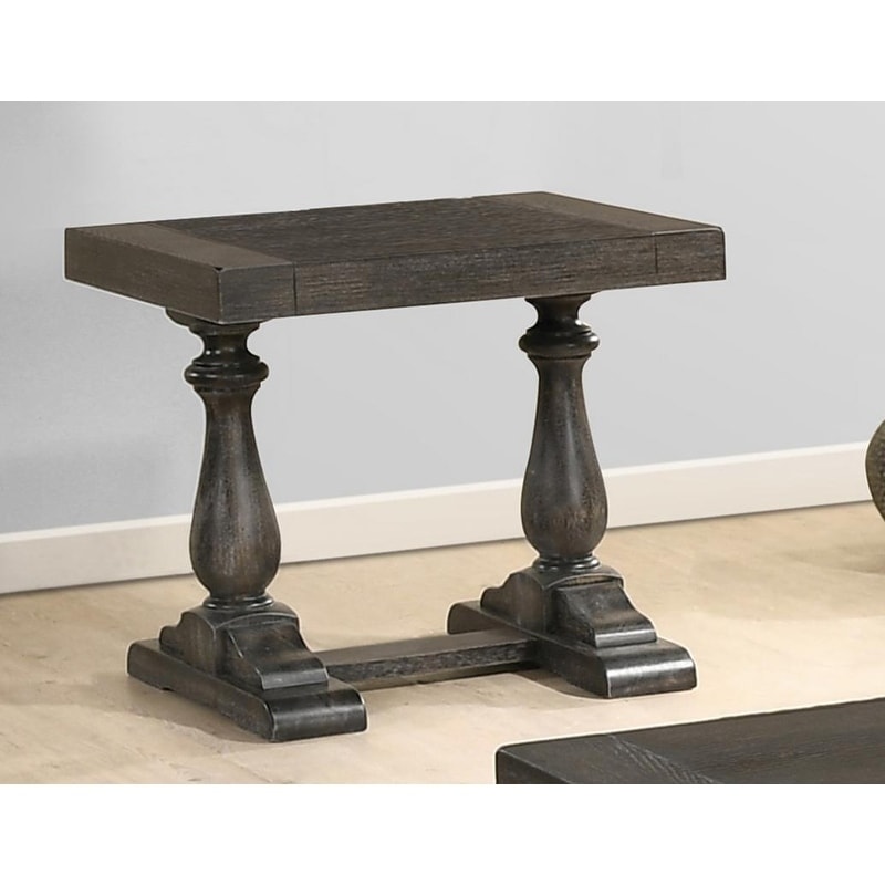 Best Master Furniture Rustic Square End Table - Mycitystee