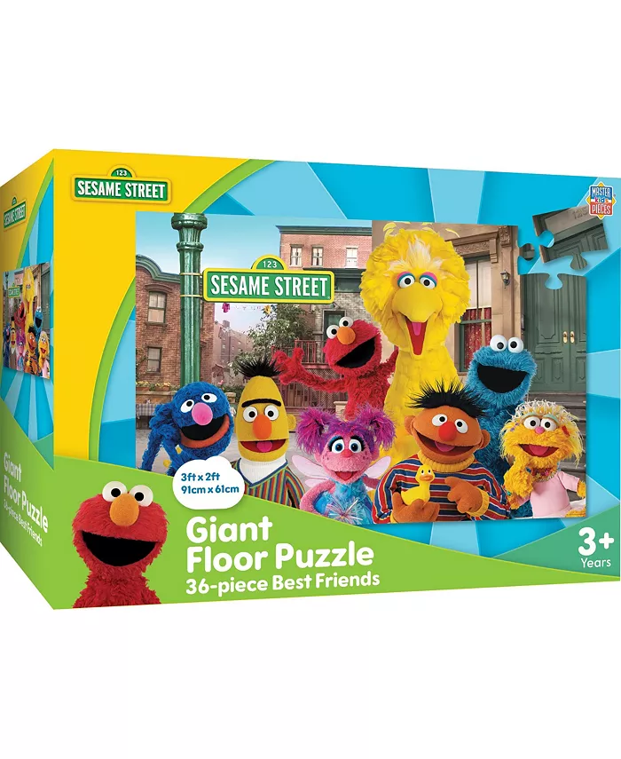 MasterPieces Puzzles MasterPieces - Sesame Street - Best Friends 36 Piece Kids Puzzle - Mycitystee