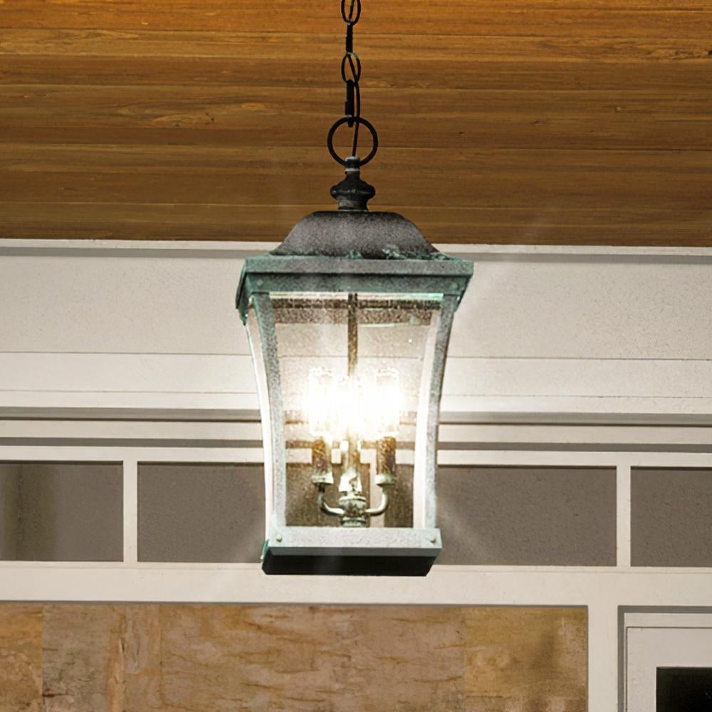 Luxury Antique Outdoor Pendant Light， 20.5