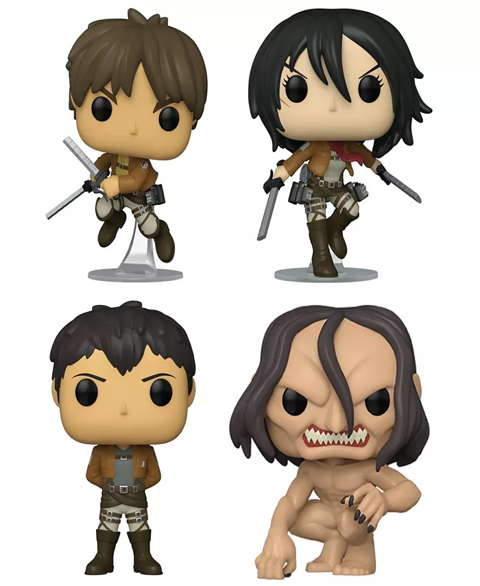 Funko Pop Animation Attack On Titan Season 3 Collectors Set - Mycitystee