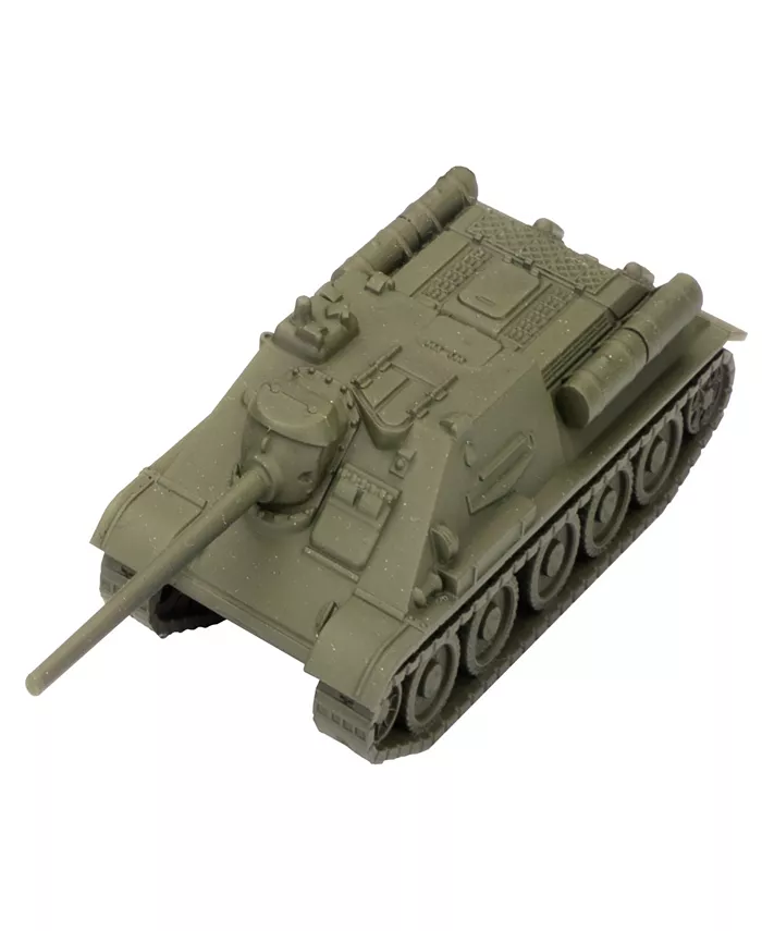 Gale Force Nine World of Tanks Soviet SU-85 Wave 9 Expansion Miniatures Game Set， 7 Piece - Mycitystee