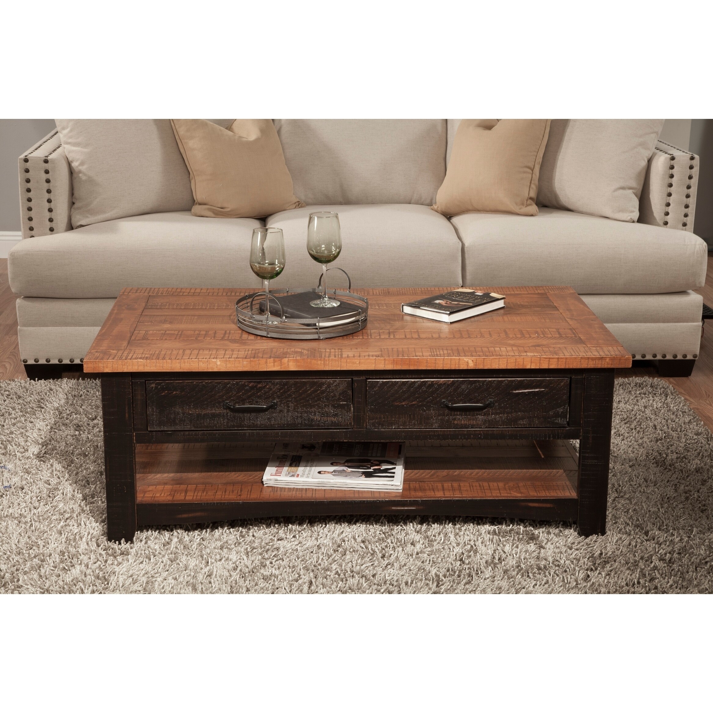 Rustic Coffee Table by Martin Svensson Home - Mycitystee