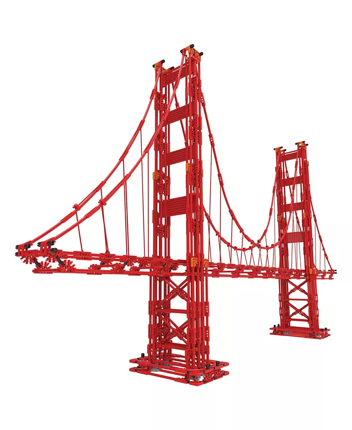 KNEX Architecture Golden Gate Bridge Building Set - Mycitystee