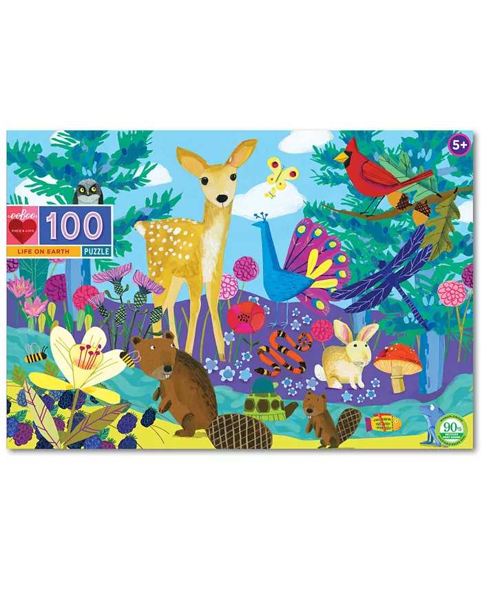 Eeboo Life on Earth Puzzle - Mycitystee