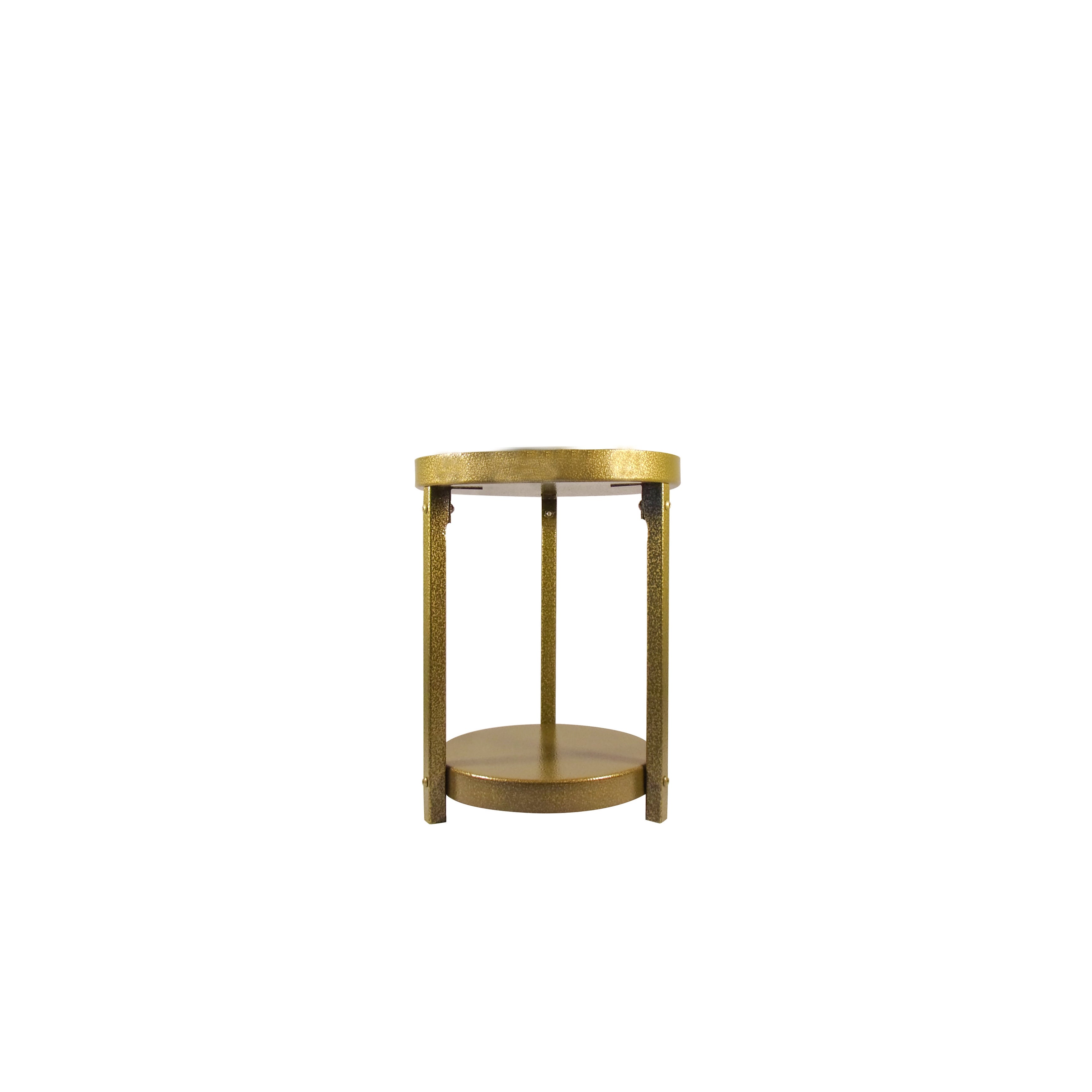 Saffron Fabs Multi-Purpose Metal End/Accent Table - Mycitystee