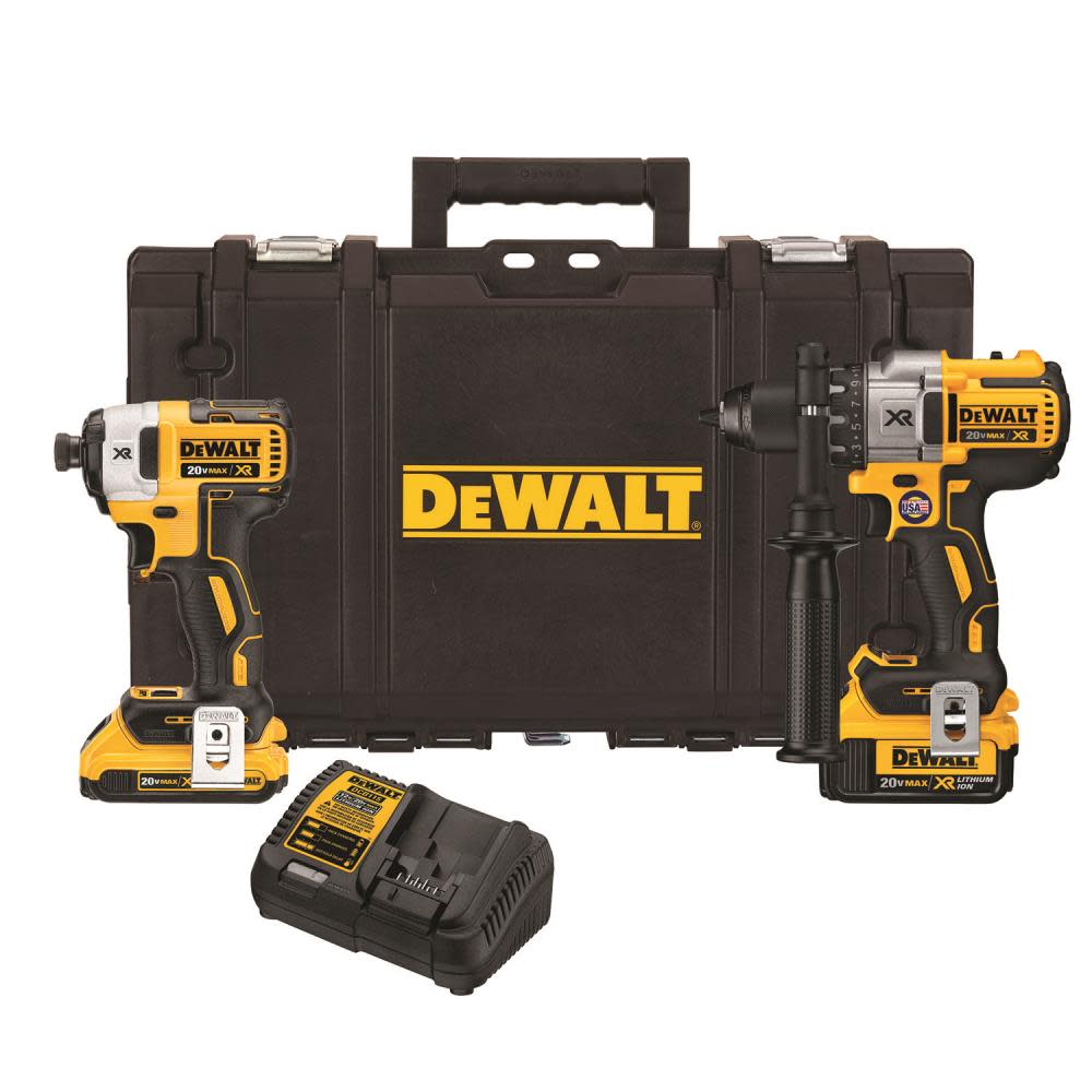 DEWALT 20V MAX XR 2 Tool Combo Kit with Tough System Case DCKTS291D1M1 from DEWALT - Mycitystee