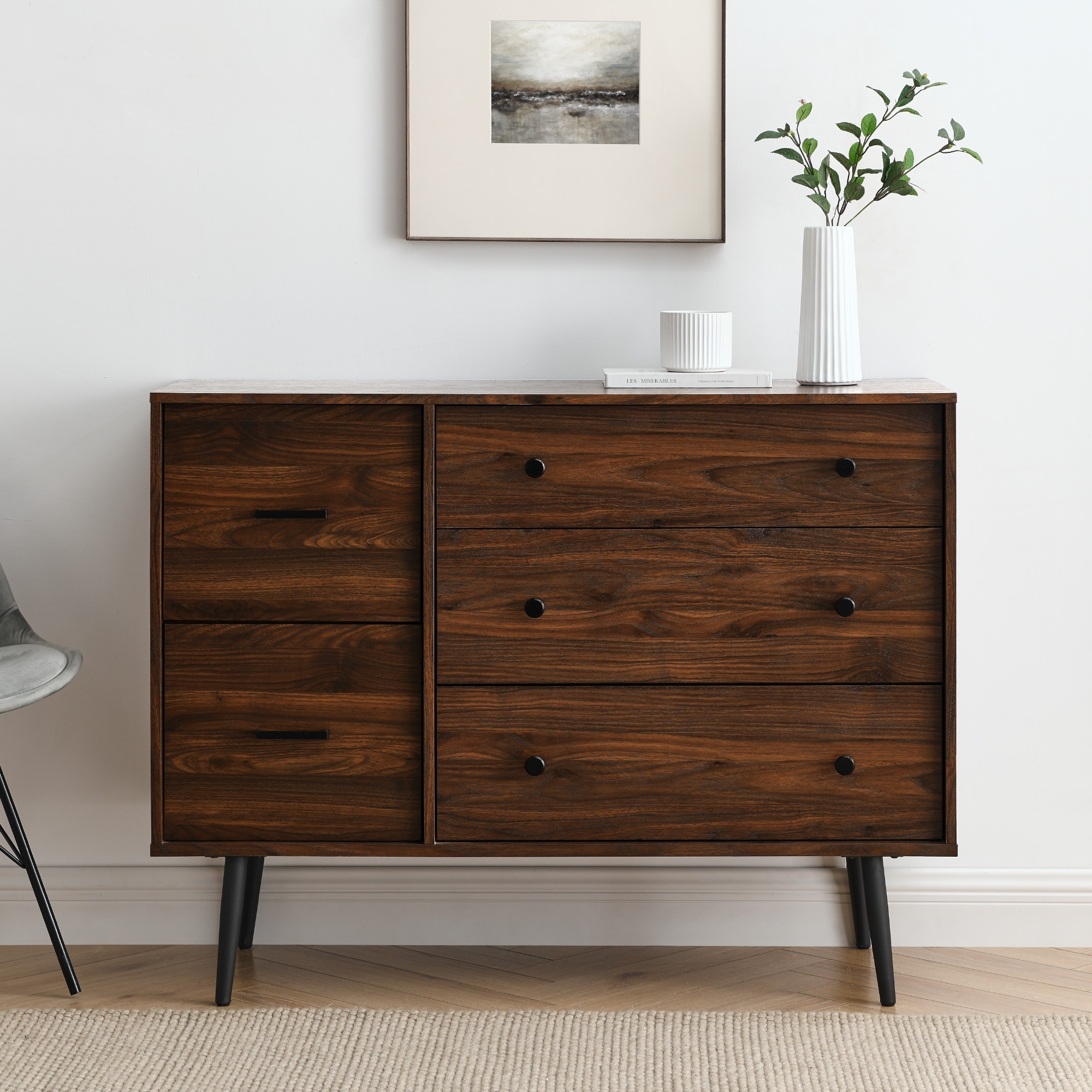 Middlebrook 46-inch Modern 5-Drawer Dresser - - 33781680 - Mycitystee