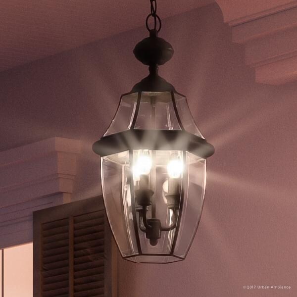 Luxury Colonial Outdoor Pendant Light， 21