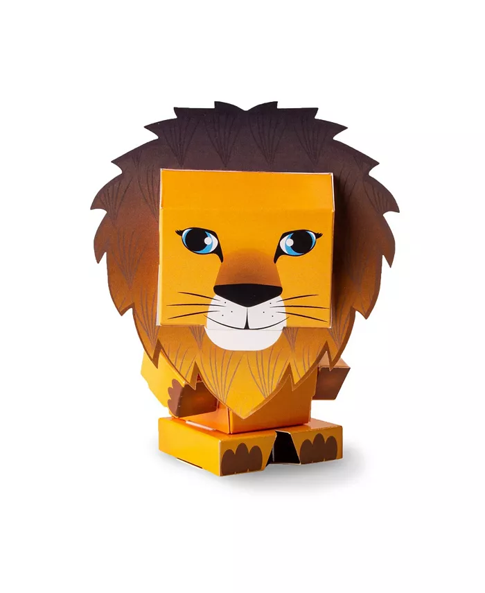 Cubles Lion - A Safari original Buildable 3D STEM Toy - Mycitystee