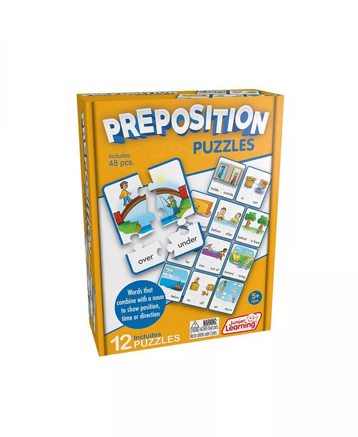 MasterPieces Puzzles Junior Learning Preposition Learning Educational Puzzles - Mycitystee