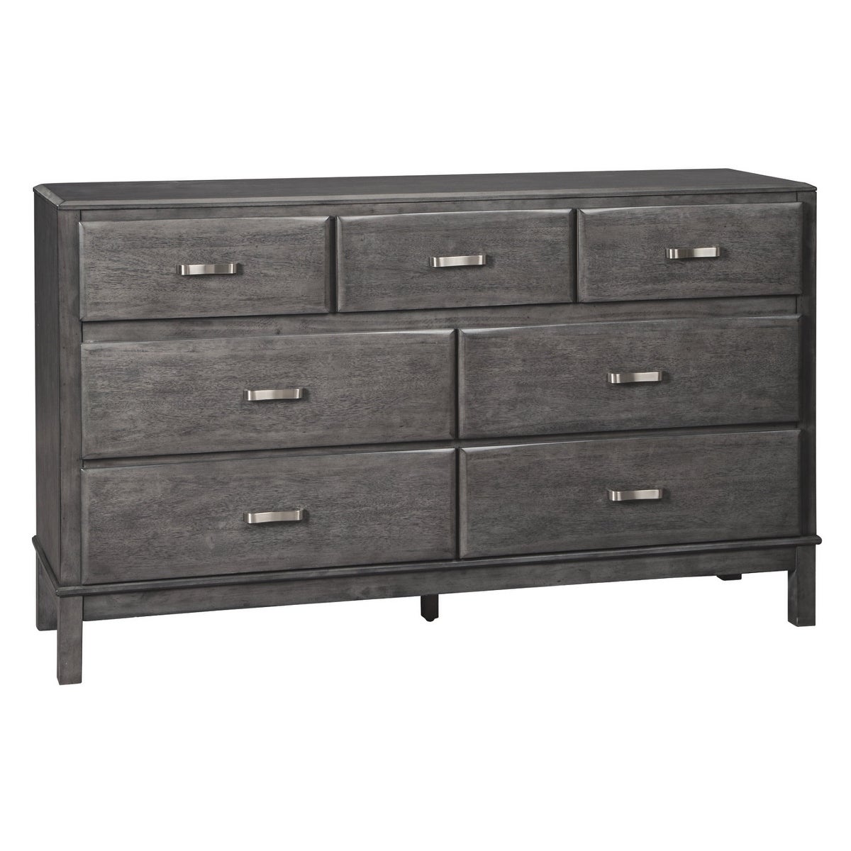 Caitbrook Weathered Gray 7-Drawer Dresser - - 27415572 - Mycitystee