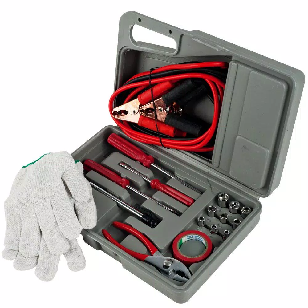 Stalwart Emergency Roadside Assistance Kit (30-Piece) and#8211; XDC Depot - Mycitystee