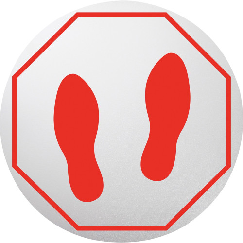 Lorell Red Feet Personal Spacing Discs (03185) - Mycitystee