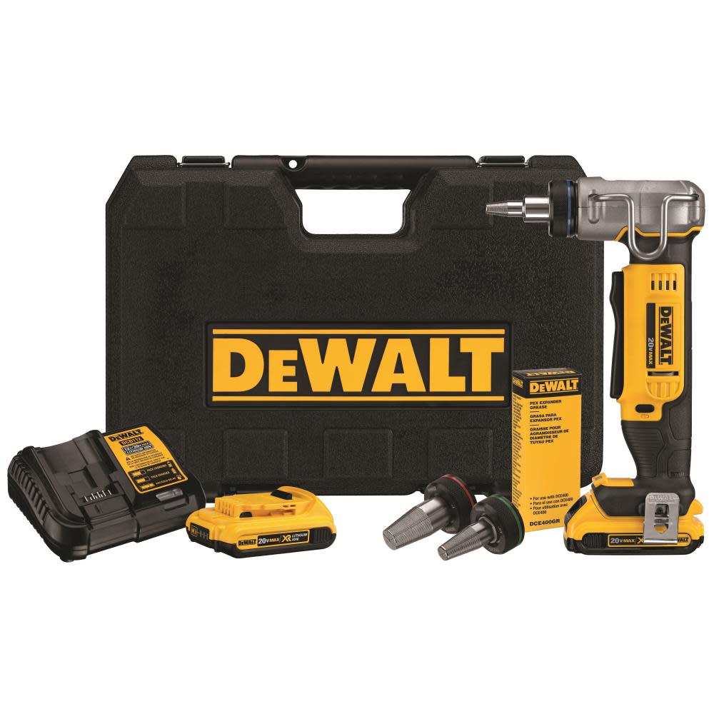 DEWALT 20V MAX XR 1-in PEX Expander Tool Kit DCE400D2 from DEWALT - Mycitystee