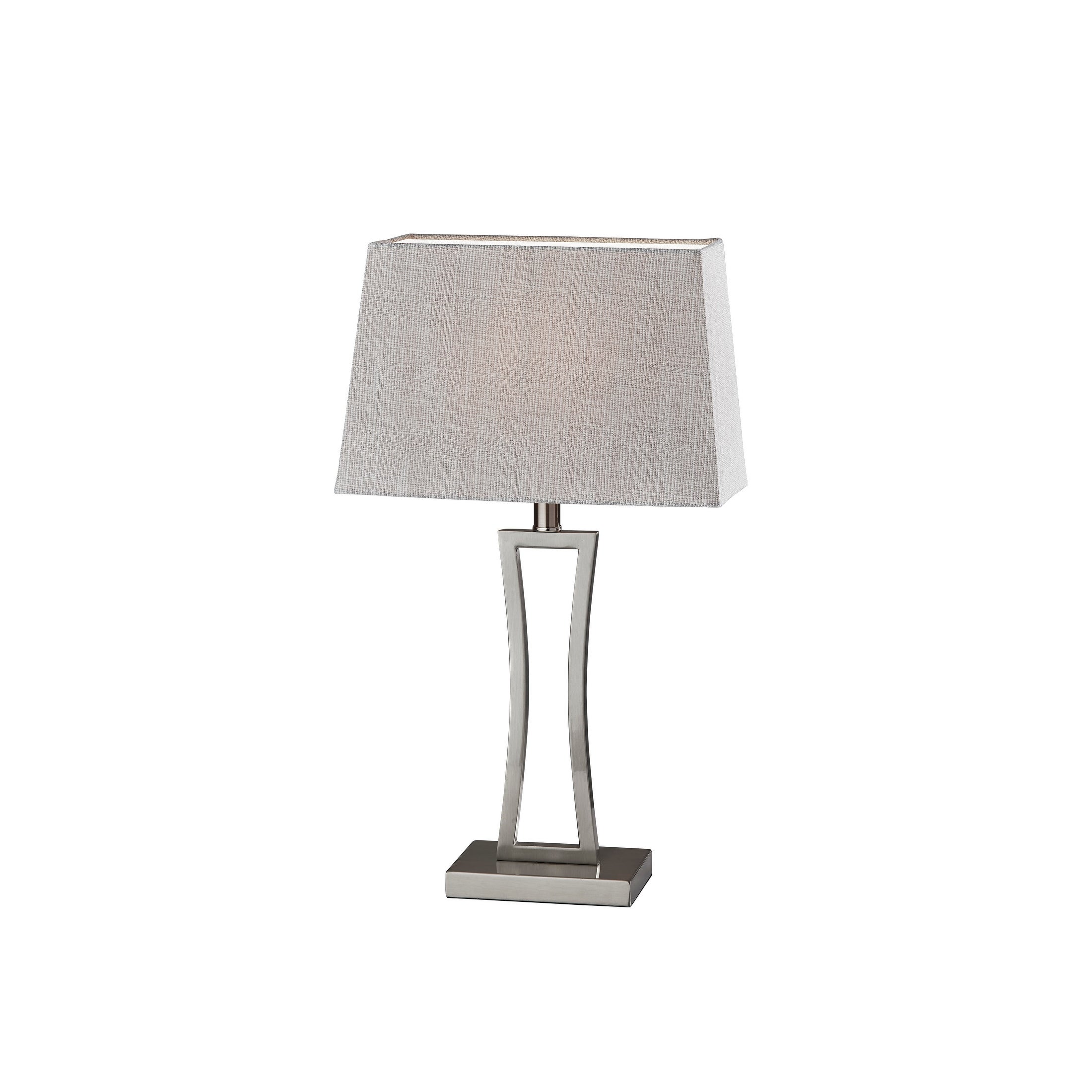 Adesso Camila Brushed Steel Table Lamp (Set of 2) - Mycitystee