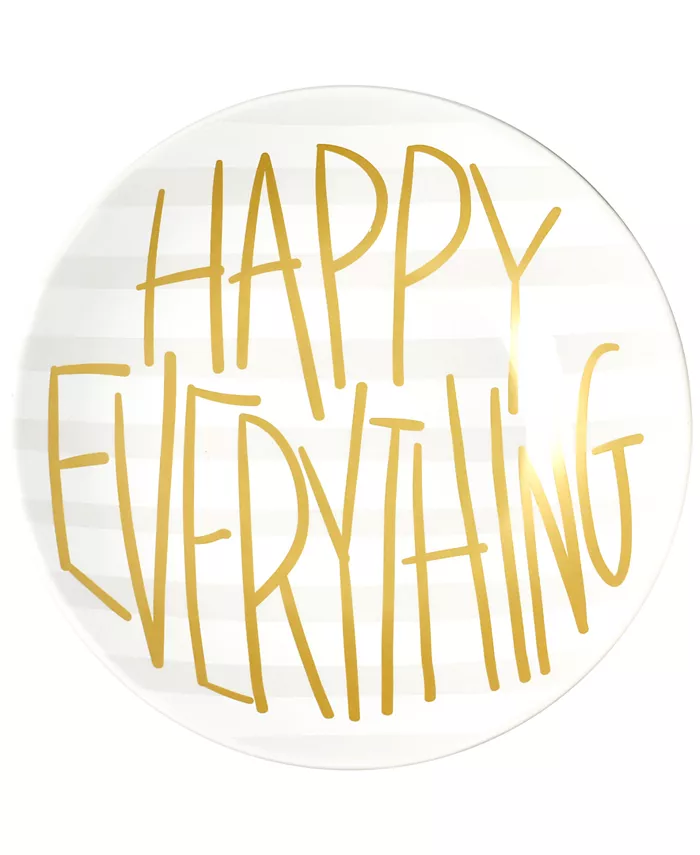 Happy Everything  Black Small Dot Pasta Bowl - Mycitystee