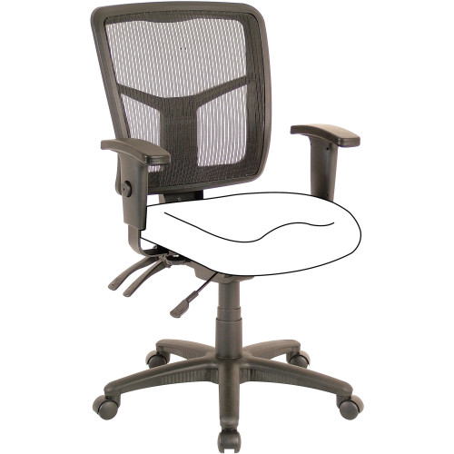 Lorell Mid-Back Chair Frame (86211) - Mycitystee
