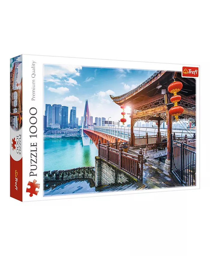 Trefl Red 1000 Piece Puzzle- Chongqping， China - Mycitystee