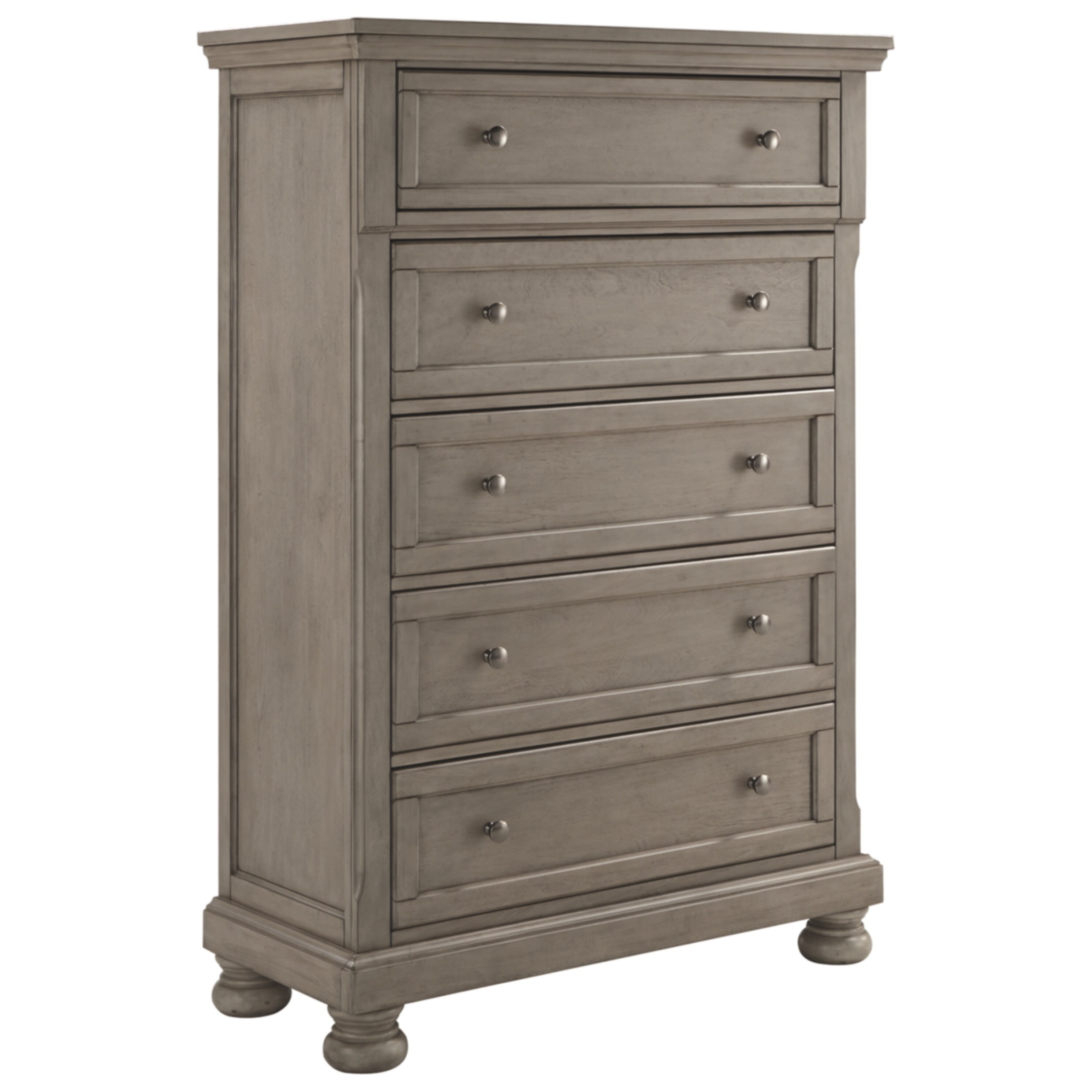 Signature Design by Ashley Canterbury Burnished Grey Five Drawer Chest - - 27415580 - Mycitystee
