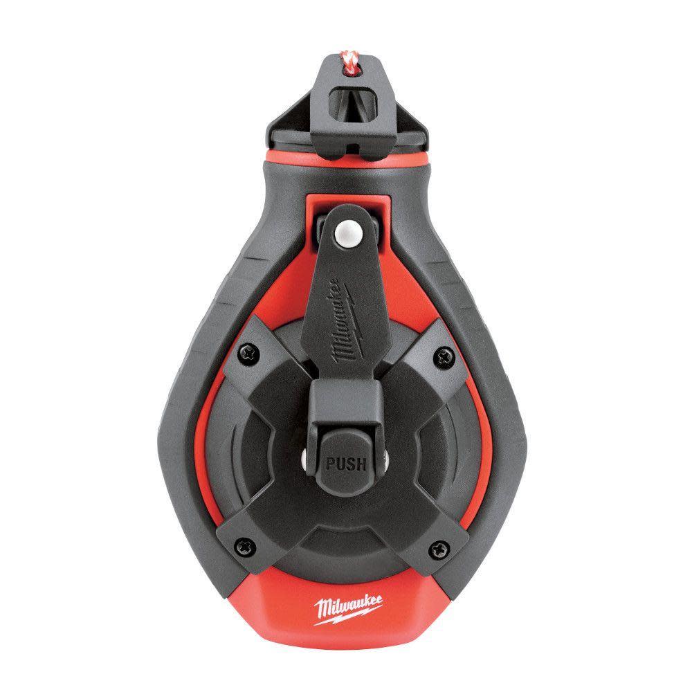 Milwaukee 100 Ft. Bold Line Chalk Reel - Red Chalk 48-22-3986 from Milwaukee - Mycitystee