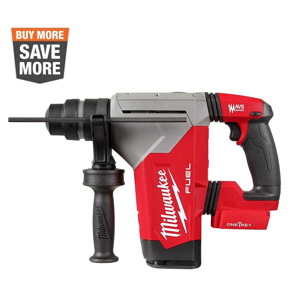 Milwaukee M18 FUEL 18V Lithium-Ion Brushless Cordless SDS-Plus 1-1/8 in. Rotary Hammer Drill (Tool-Only) 2915-20 - Mycitystee