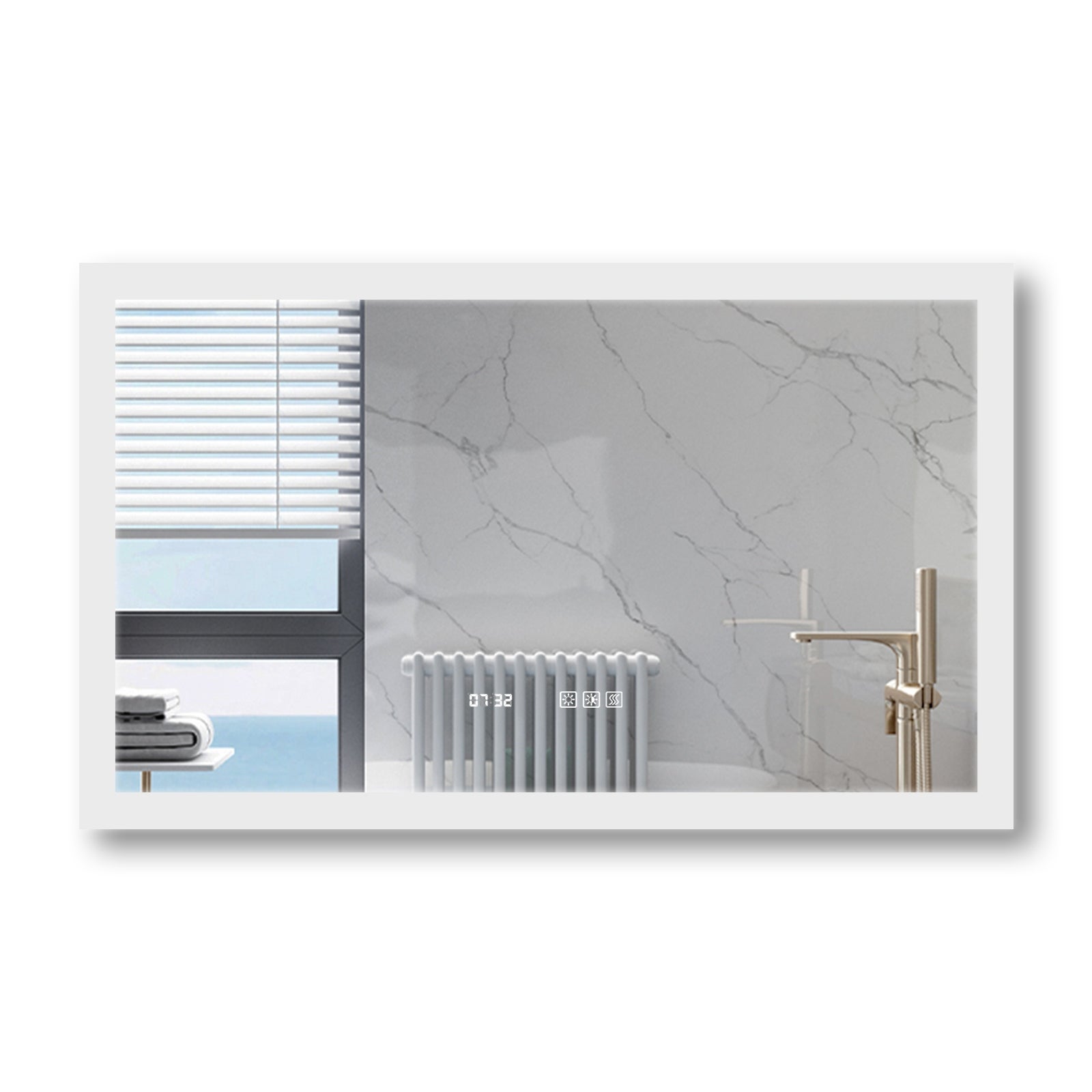 Eisha Wallmounted Vanity Mirror for Bathroom - 40