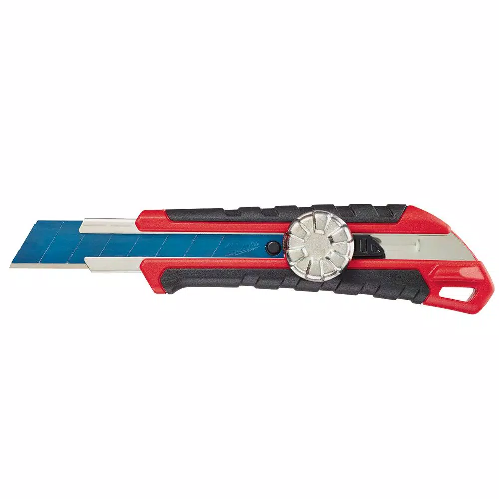 Milwaukee 18 mm Snap-Off Knife with Metal Lock and Precision Cut Blade and#8211; XDC Depot - Mycitystee