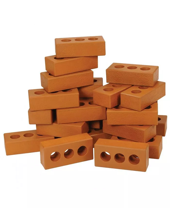 Kaplan Early Learning Foam Brick Builders - Set of 25 - Mycitystee