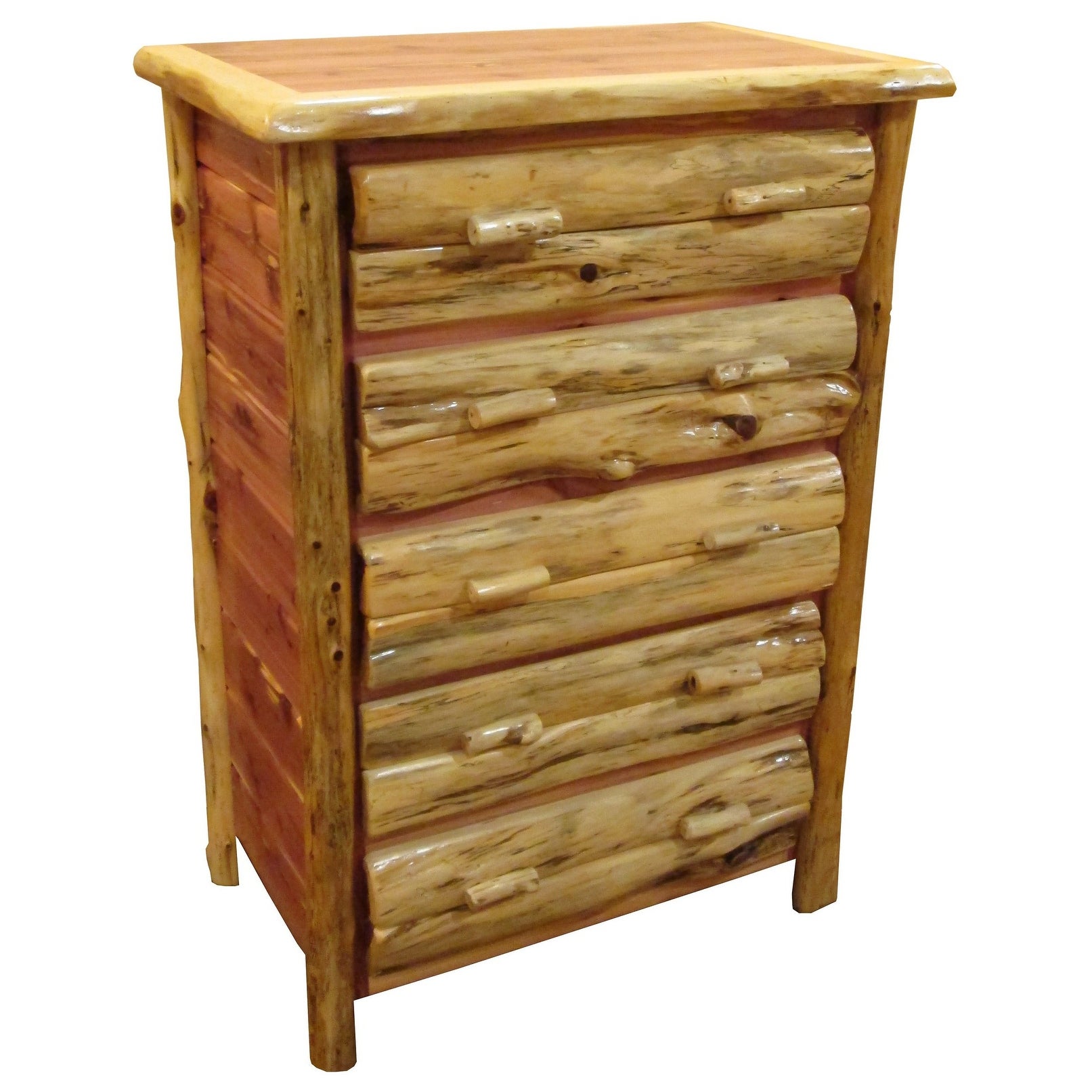 Red Cedar Log - Dresser - - 34783700 - Mycitystee