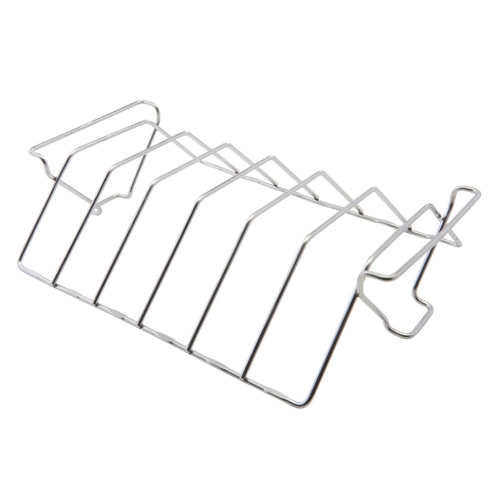 GrillPro 41616 Rib and Roast Rack， Stainless Steel - Mycitystee