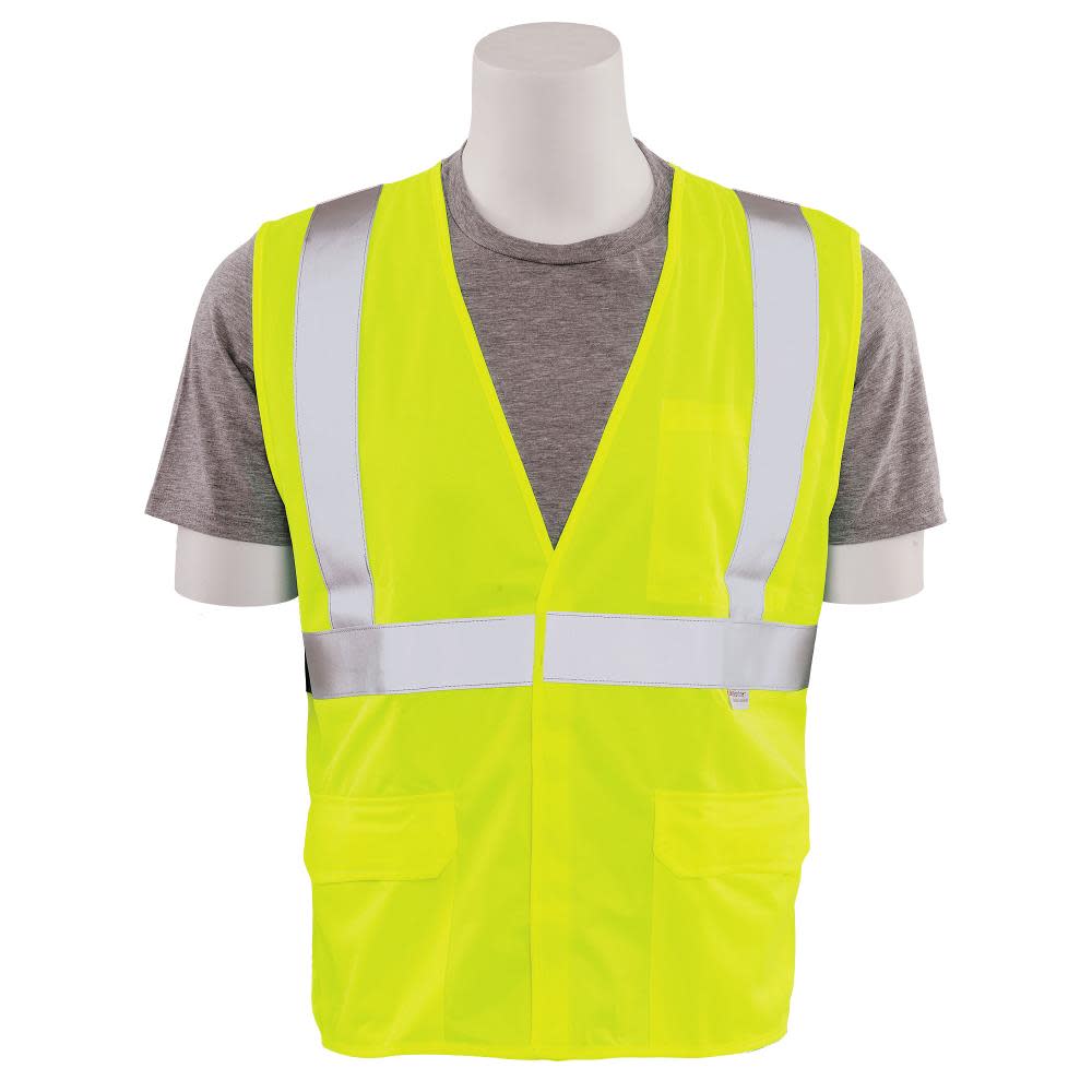 Flame Resistant Lime Class 2 VestXL - Mycitystee