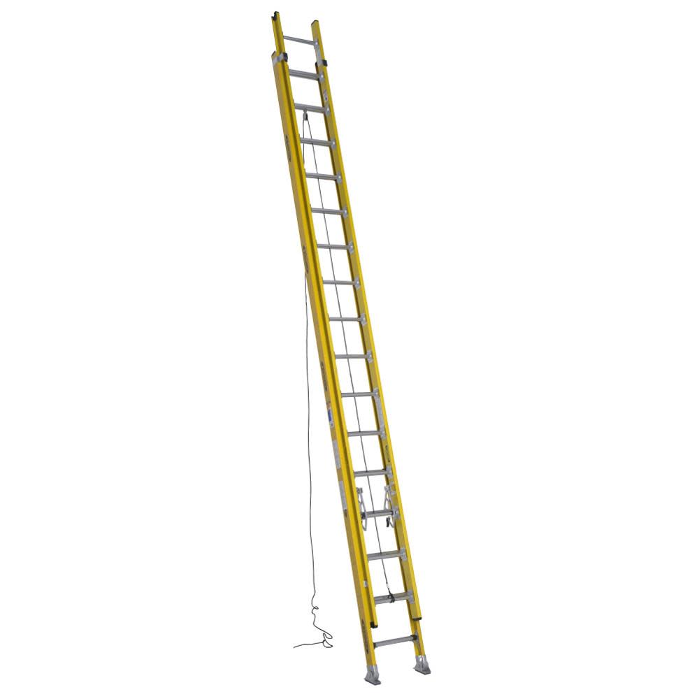32 Ft. Type IAA Fiberglass Extension Ladder - Mycitystee