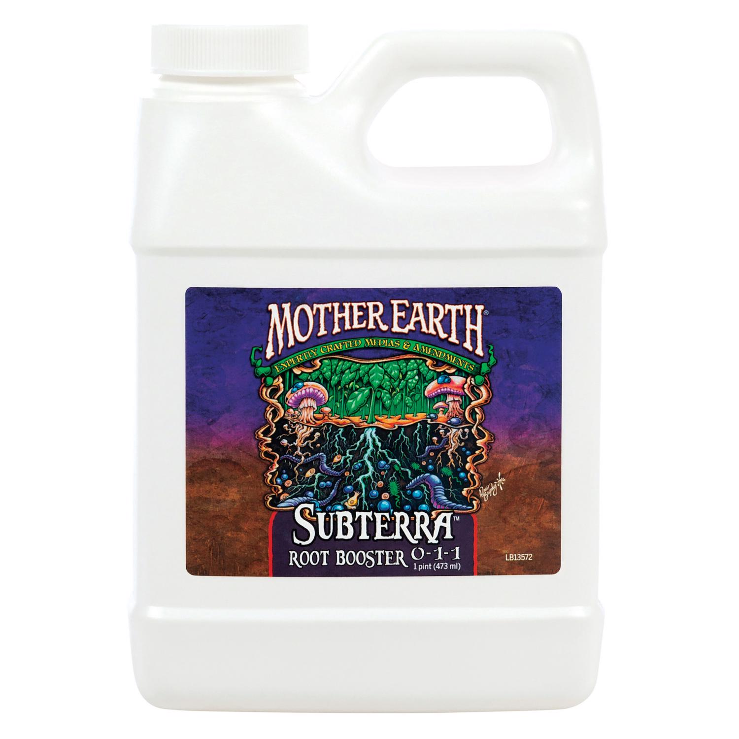 Mother Earth Subterra Root Booster Liquid All Plants Plant Supplement 1 pt - Mycitystee