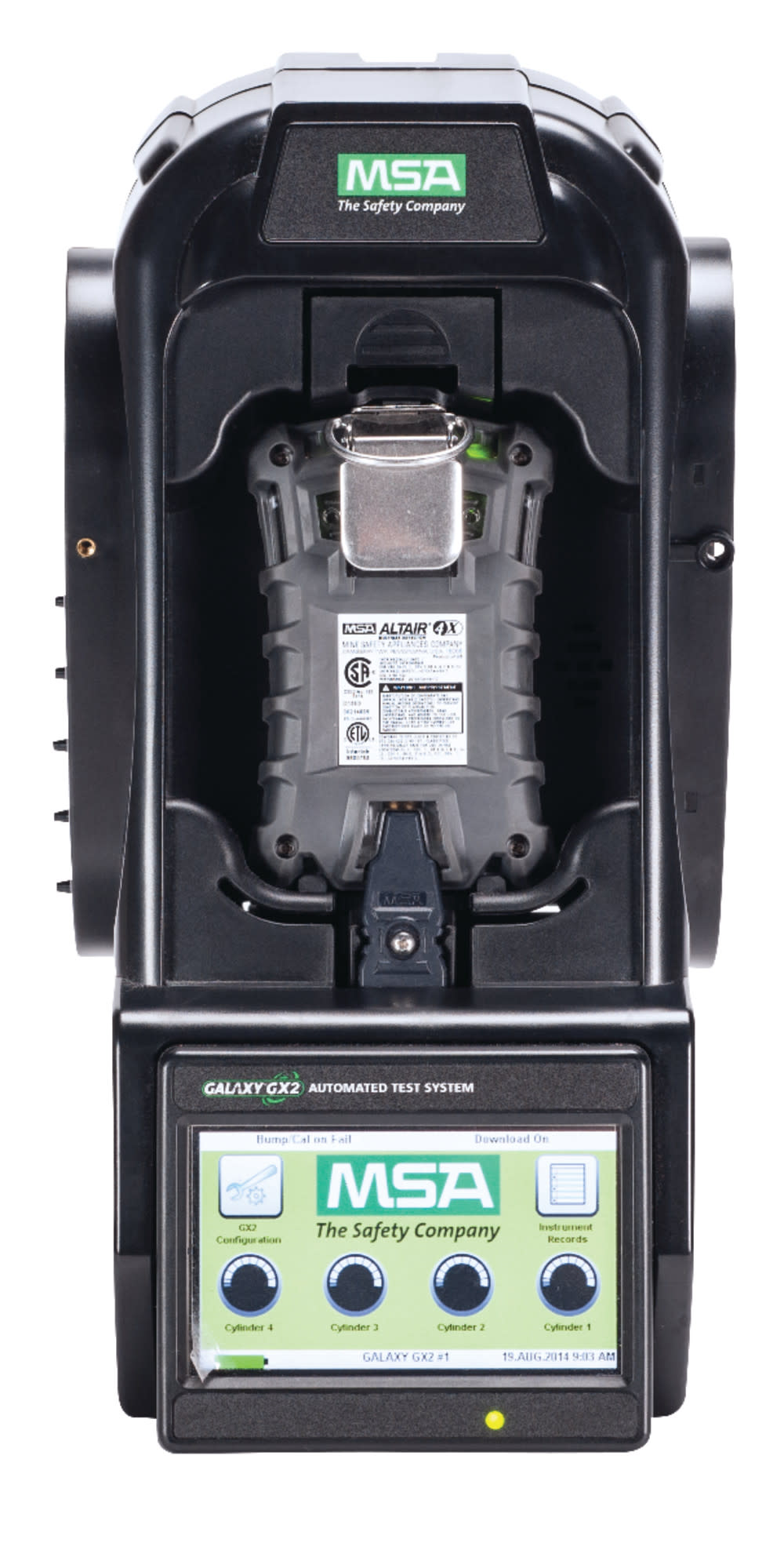 MS Safety Works Galaxy GX2， MS Safety Works ALTAIR Gas Detector 4/4X， 1 Valve， Charging， NA Charger - Mycitystee