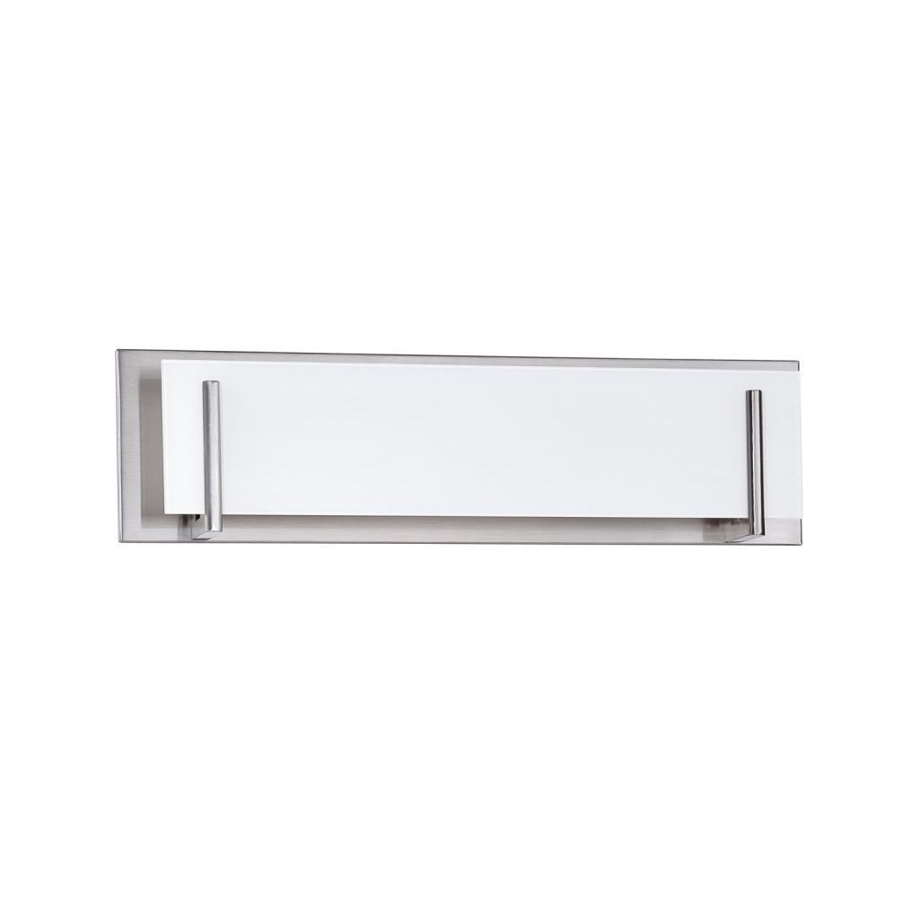 Doug 4-Light Satin Nickel Bath Vanity - Silver - Mycitystee