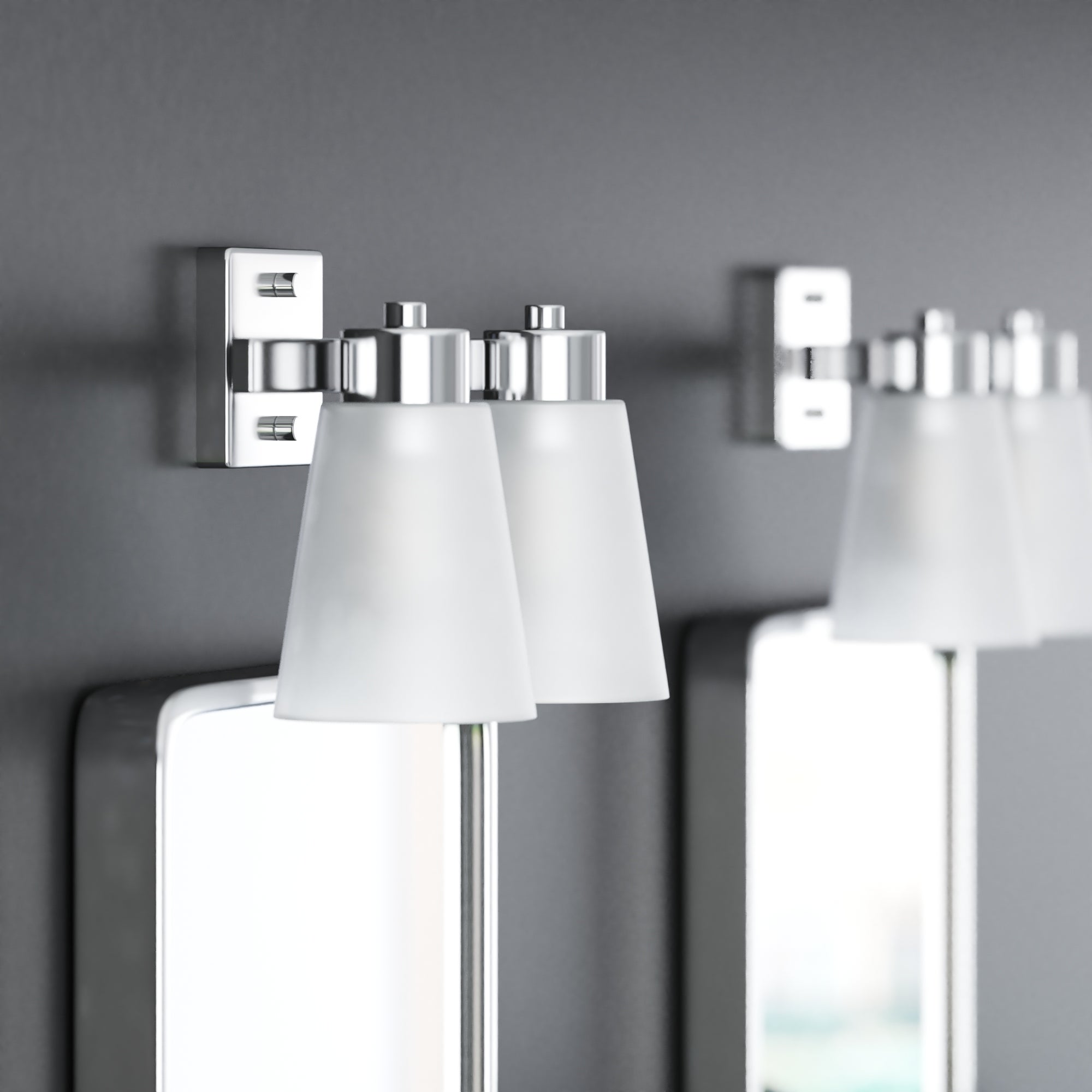Prominence Home Lornah， Vanity Light， Brushed Nickel - Brushed Nickel - Mycitystee