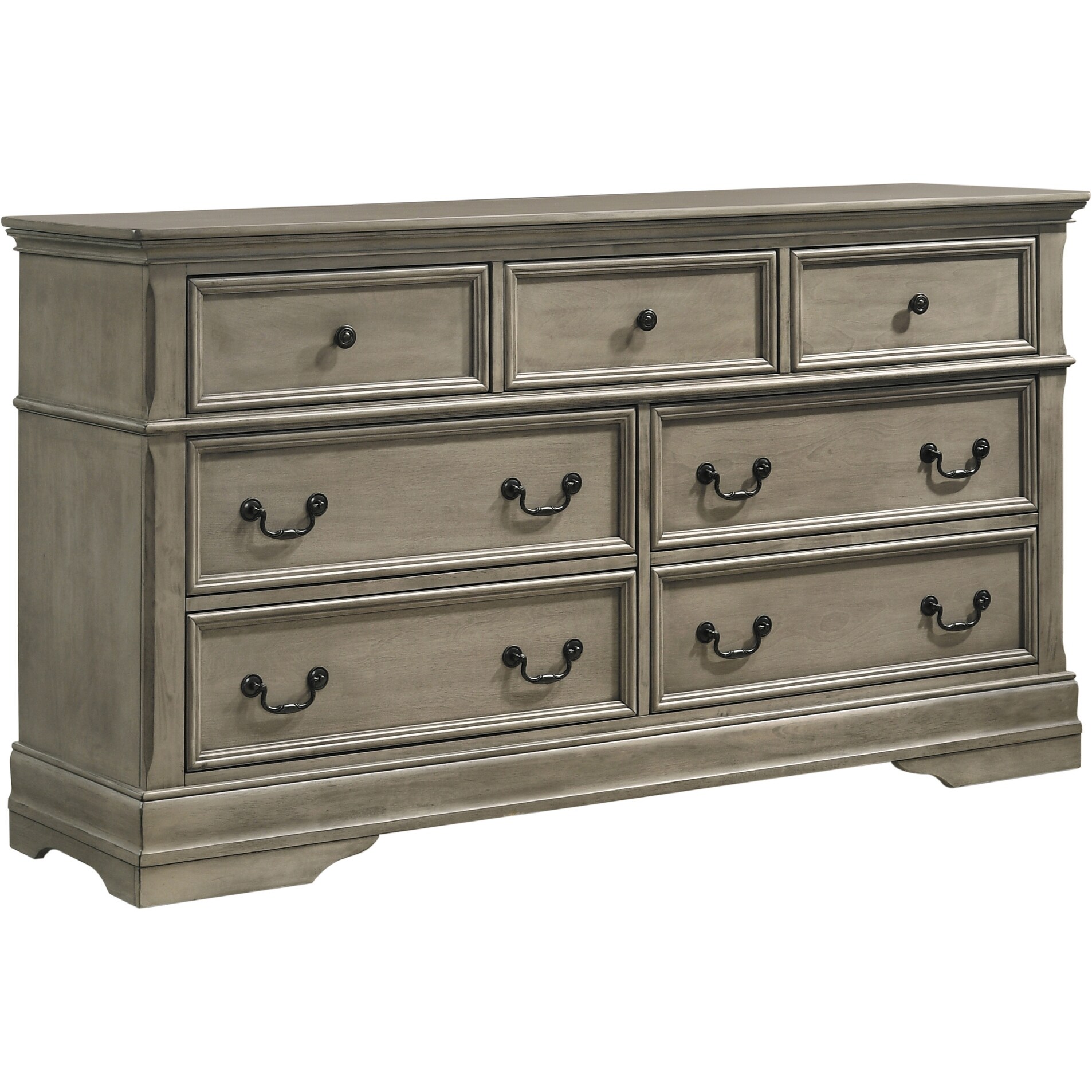 Galahad Wheat 7-Drawer Dresser. - - 36024591 - Mycitystee