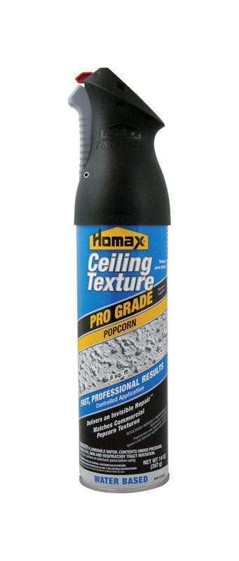 Homax Pro Grade White Water-Based Wall and Ceiling Texture Paint 14 oz - Mycitystee