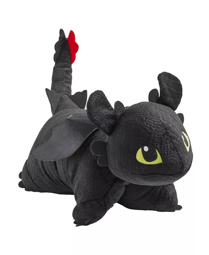 Pillow Pets Nbcuniversal Toothless Stuffed Animal Plush Toy - Mycitystee