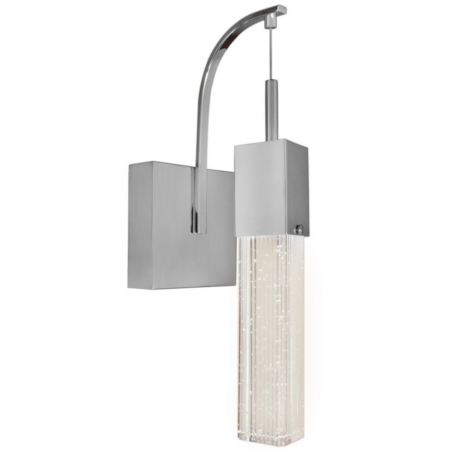 Fizz III Chrome 1-light Wall Sconce - Mycitystee